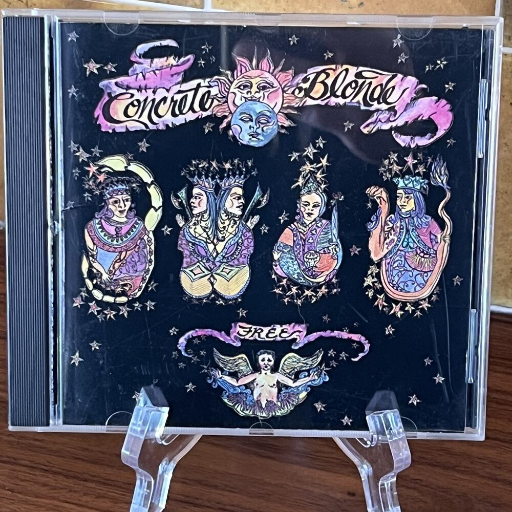 Concrete Blonde Free CD 1989 I.R.S. IRSD-83001